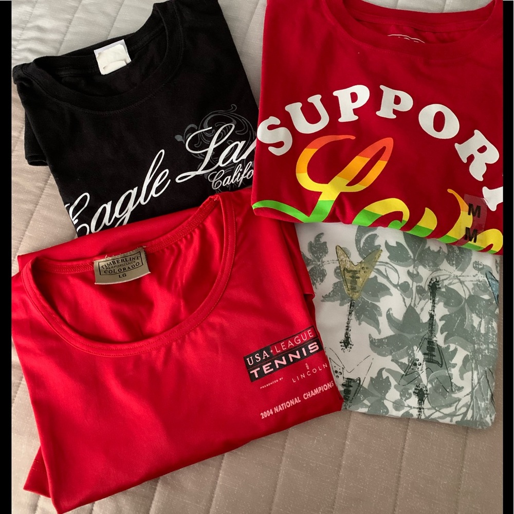 (Bundles) 4 beautiful women’s Short sleeve top